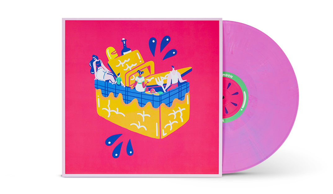 Green and Pink Spectrum Vinyl