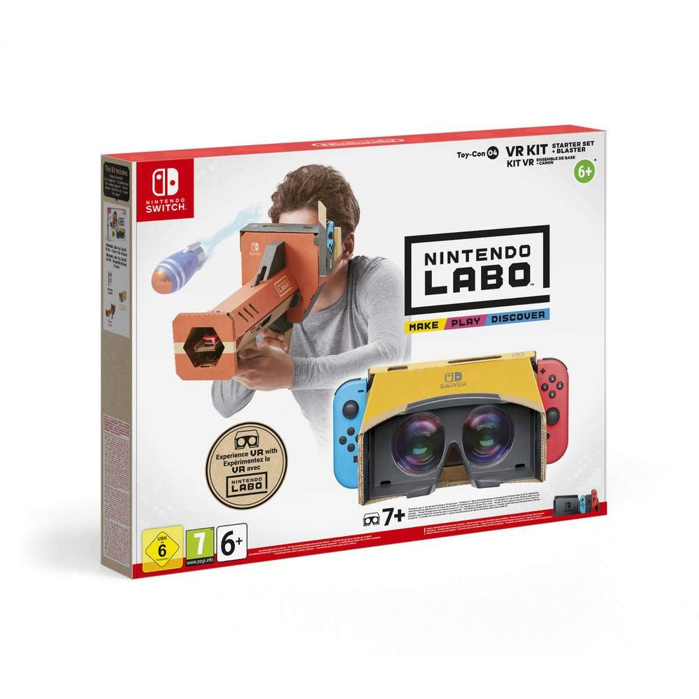 Nintendo Labo: VR Kit Starter Set for Nintendo Switch - Virtual Reality Gaming Experience for Kids & Adults | Family Fun & Interactive Play