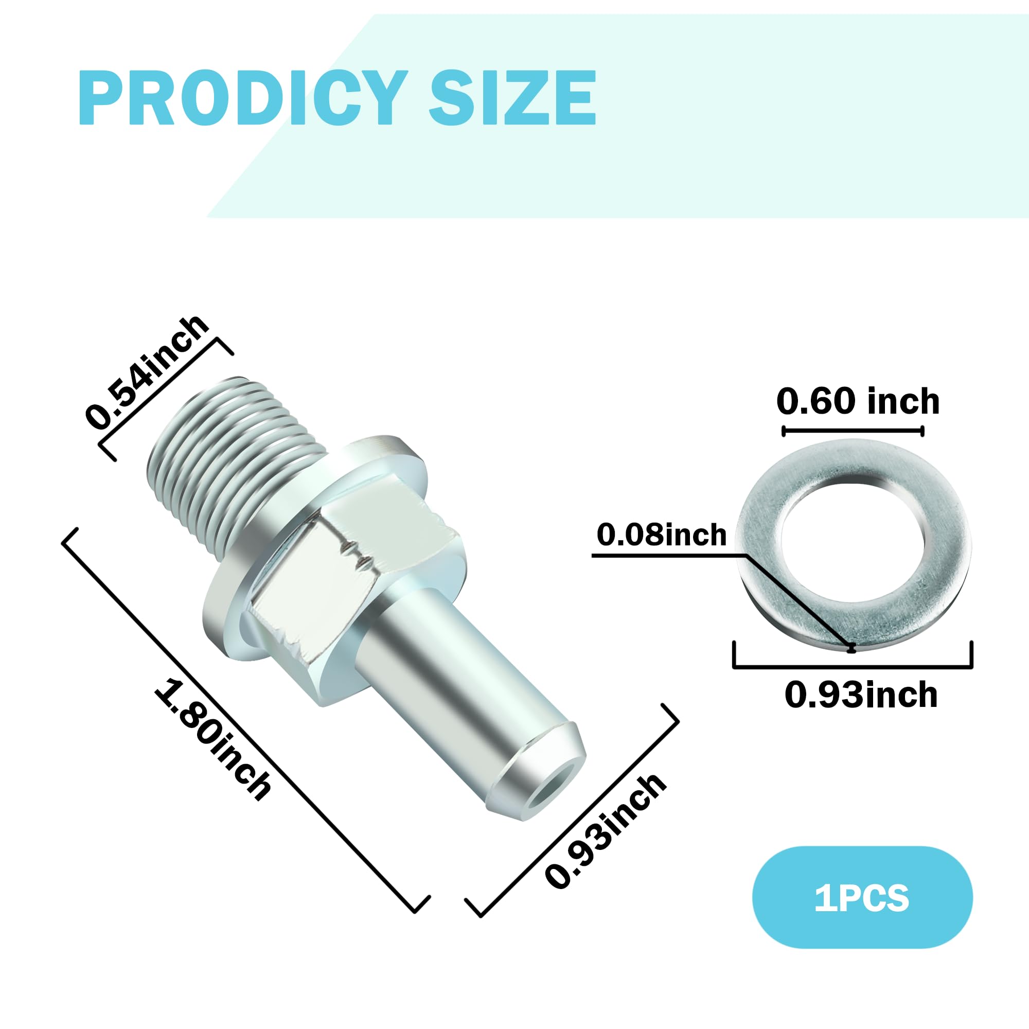 OEM PCV Valve Replacement Kit #17130-PND-A01 & 17130-RBB-A01 - Compatible with Acura ILX RSX NSX, Honda Fit CR-V HR-V Civic Accord - Standard Automotive Engine Part for Improved Performance & Emissions Control - Perfect for DIY Car Maintenance & Engine Tune-Ups