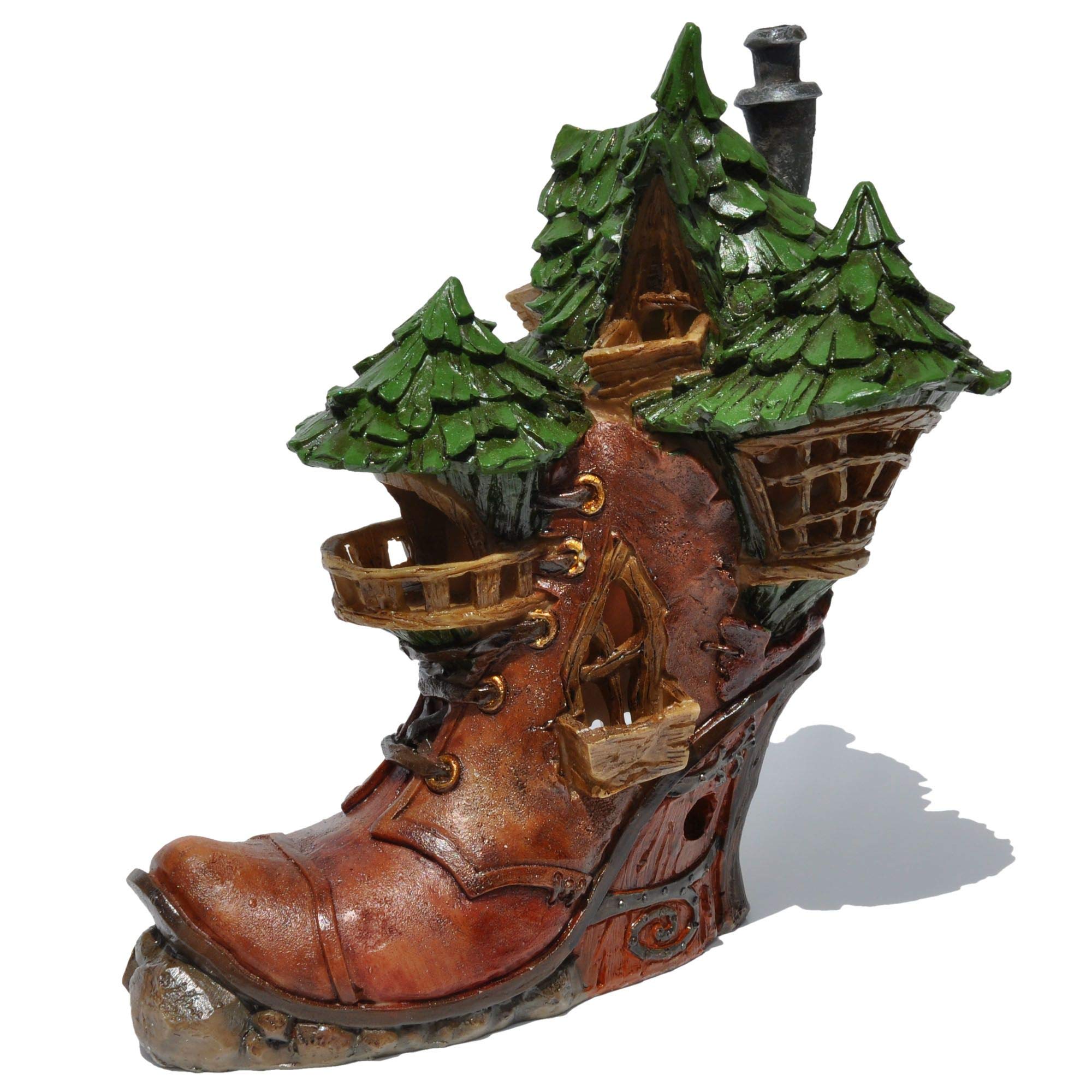 Fiddlehead Fairy Victoria's Cottage - Whimsical Handmade Fairy House for Gardens & Fairy Gardens | Perfect for Outdoor Decor, Fairy Enthusiasts & Magical Storytelling