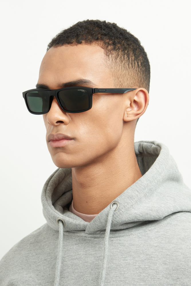 Carrera 8057/CS Clip-On Sunglasses - Polarized UV Protection for Men & Women - Perfect for Driving, Running, and Outdoor Sports