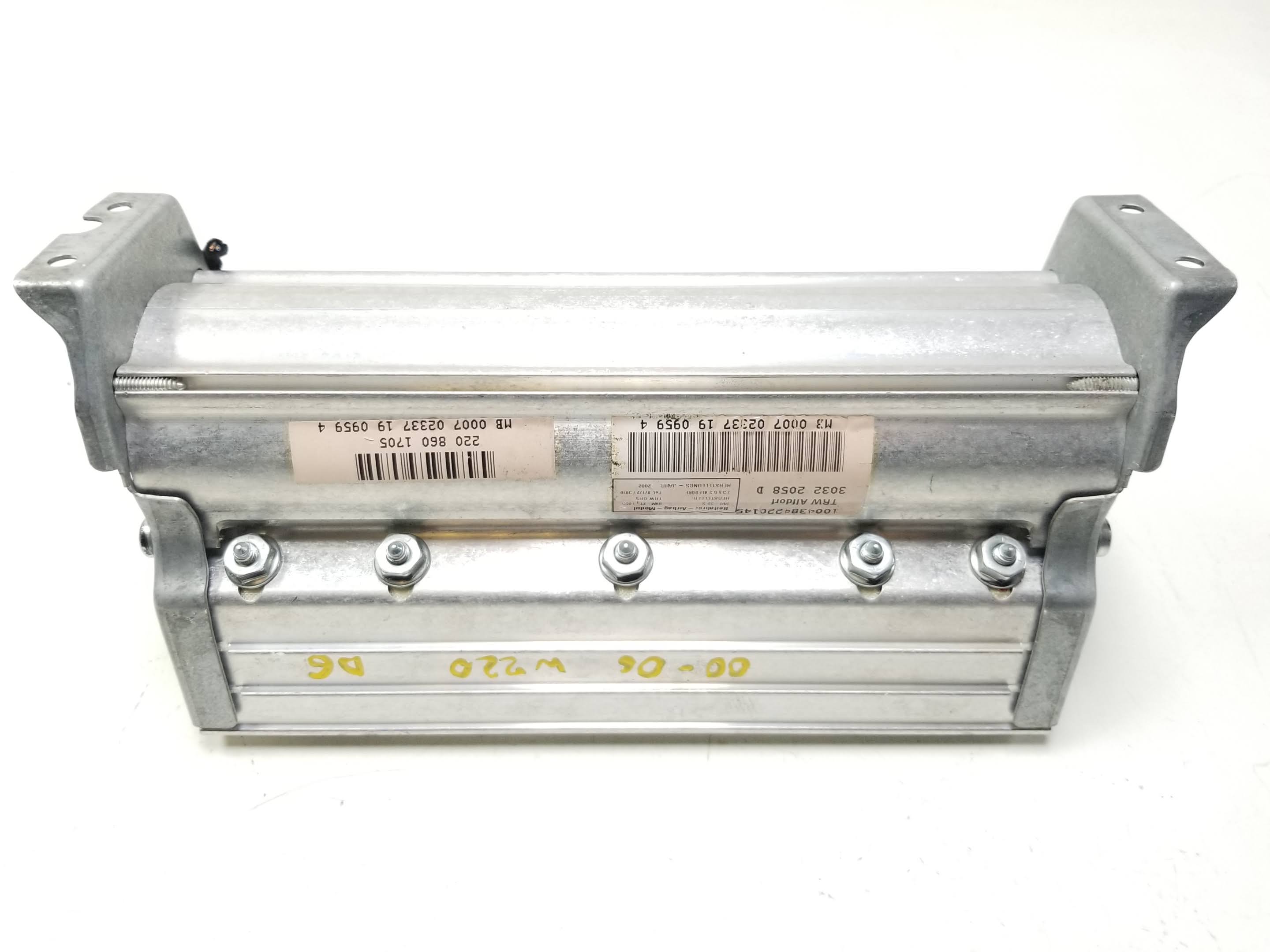 03 04 05 Mercedes Benz W220 S55 AMG Passenger Side Front Right SRS Airbag - Replacement for W220 Models - Perfect for Car Safety Upgrades & Collision Repairs