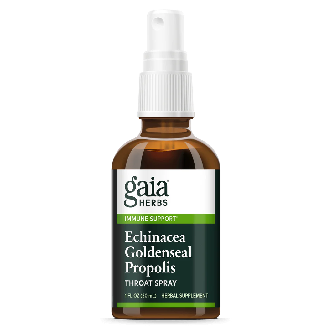 Echinacea Goldenseal Propolis Throat Spray - Natural Immune Support & Sore Throat Relief - Perfect for Cold Season & Travel