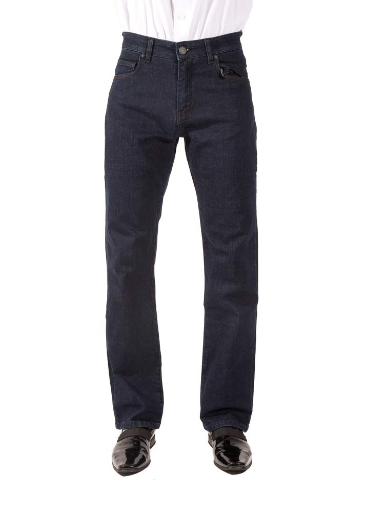 Jack Of Spades Men's Relaxed Fit Jeans - Casual Comfort Pants for Everyday Wear | Perfect for Work, Weekend Outings & Casual Events