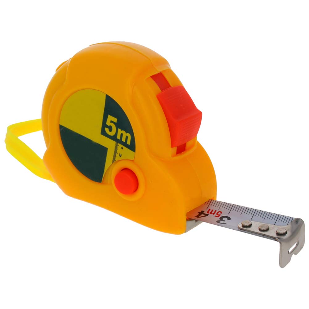 Utoolmart 16.4ft Retractable Steel Tape Measure with Metric Scale - Professional Measuring Tool for Construction, DIY Projects & Home Improvement