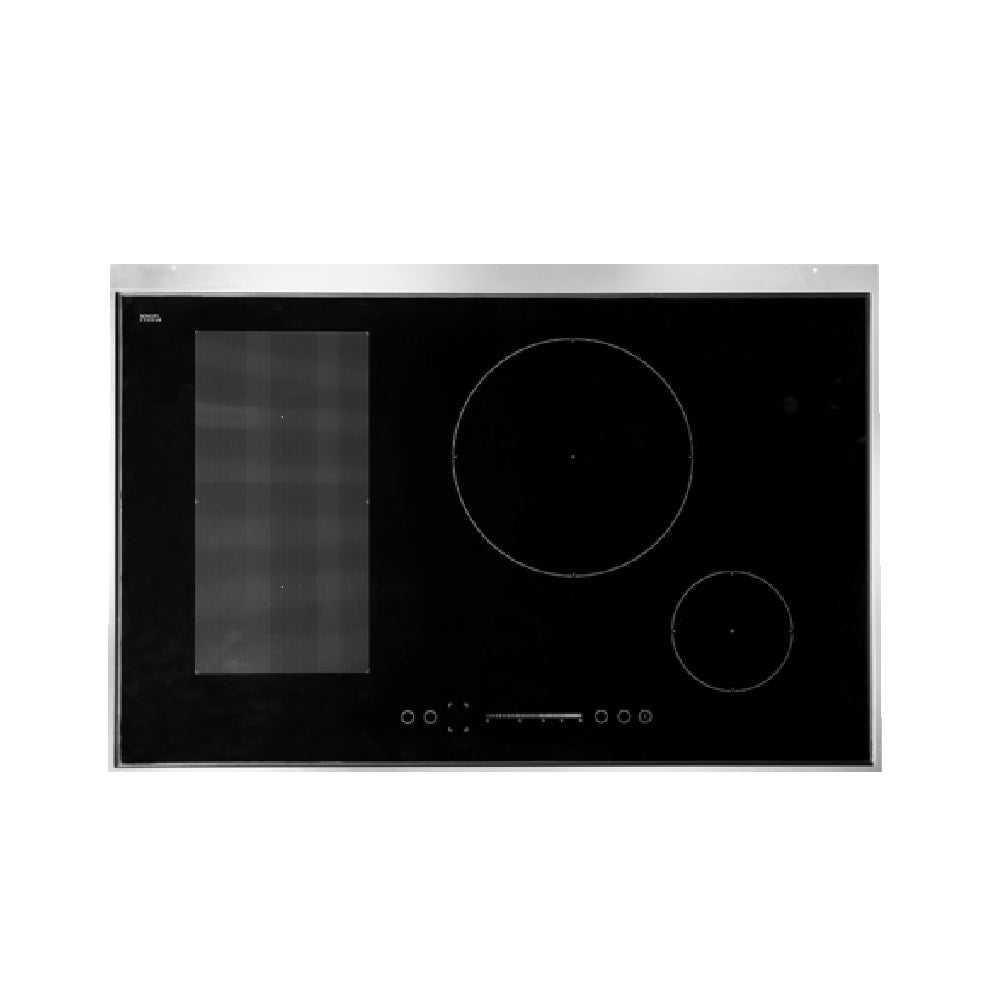 Artusi CAFI95X 90cm Induction Freestanding Stove - Stainless Steel Cooktop with 5 Burners, Energy Efficient & Fast Heating - Perfect for Modern Kitchens, Home Chefs & Restaurant Use