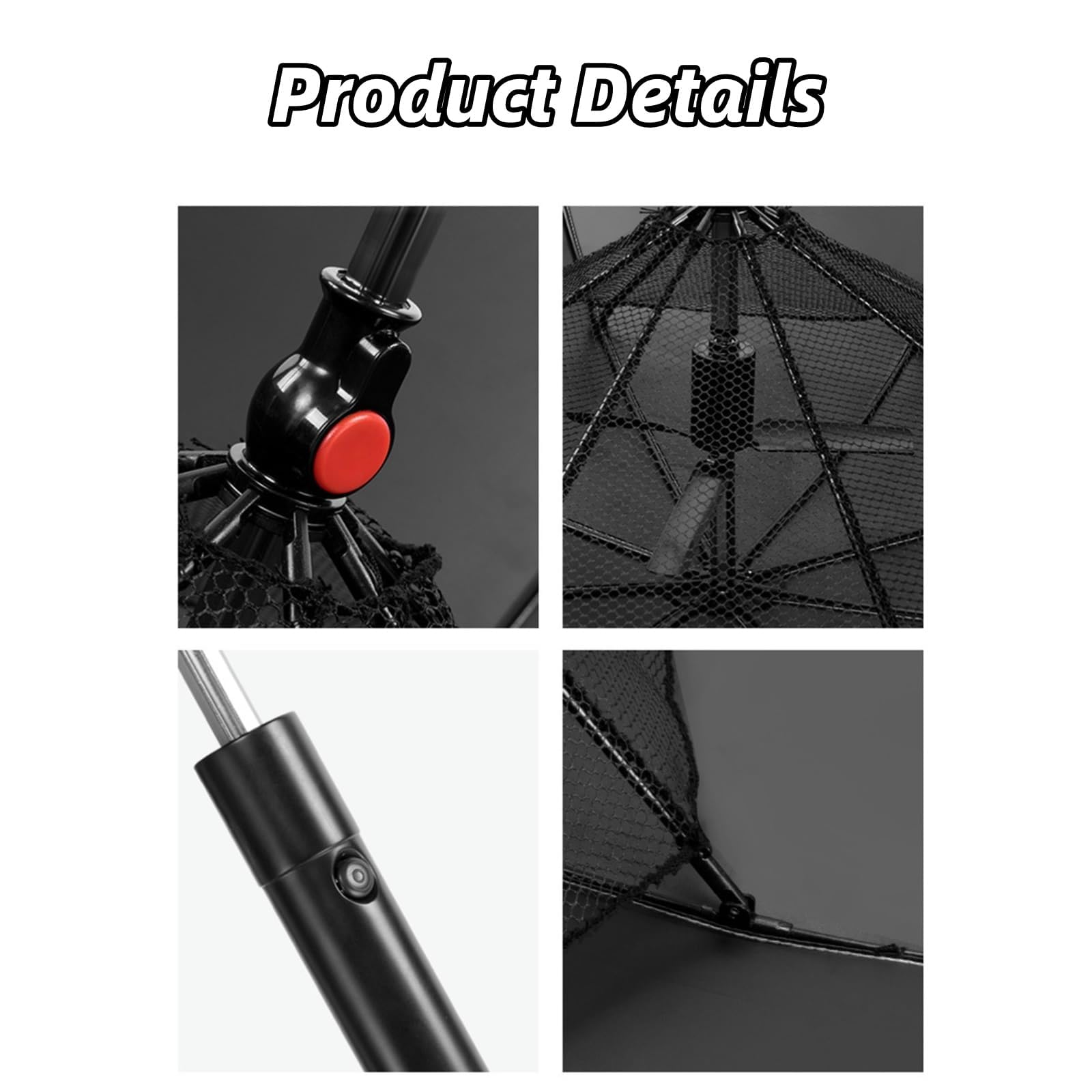 3-in-1 UV Blocking Umbrella with Cooling Fan & Mist Spray - Portable Folding Sun & Rain Umbrella with Battery - Perfect for Outdoor Activities, Beach, Hiking and Travel