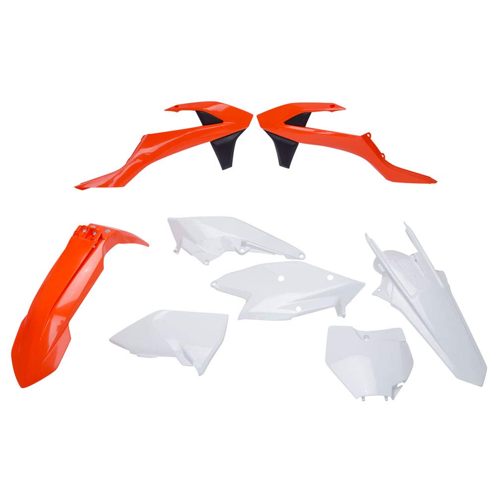 Polisport Complete Replica Plastic Kit for KTM 250 SX (2017-2018) | OEM Style Body Panels | Dirt Bike Replacement Parts for Off-Road Racing & Trail Riding