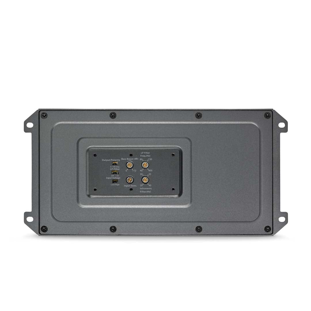 JL Audio MX500/1 MX Series Class D Monoblock Car Amplifier - 500W RMS Power, 1 Ohm Stable, High-Efficiency Bass Boost for Subwoofers - Perfect for Car Audio Systems & Custom Installations