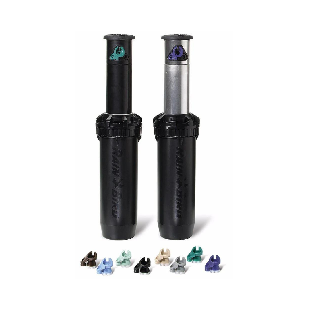 Rain Bird Falcon 6504 100mm Adjustable Gear Drive Sprinklers - 12 Pack (12-20m Range, 25mm BSP) for Lawn, Garden & Landscape Irrigation System