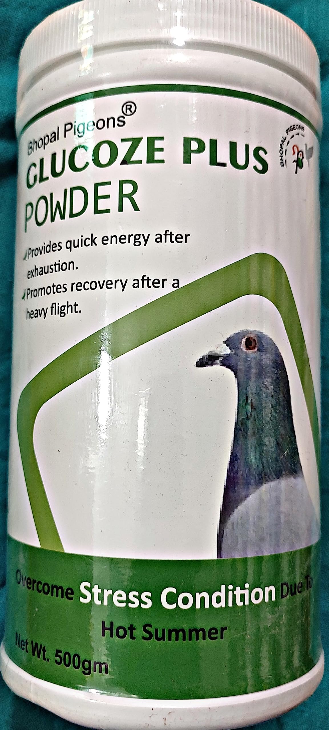 Premium GLUCOZE with Essential Vitamins for Pigeon Recovery & Health - Supports Energy Boost, Immune System & Faster Healing for Racing & Show Pigeons