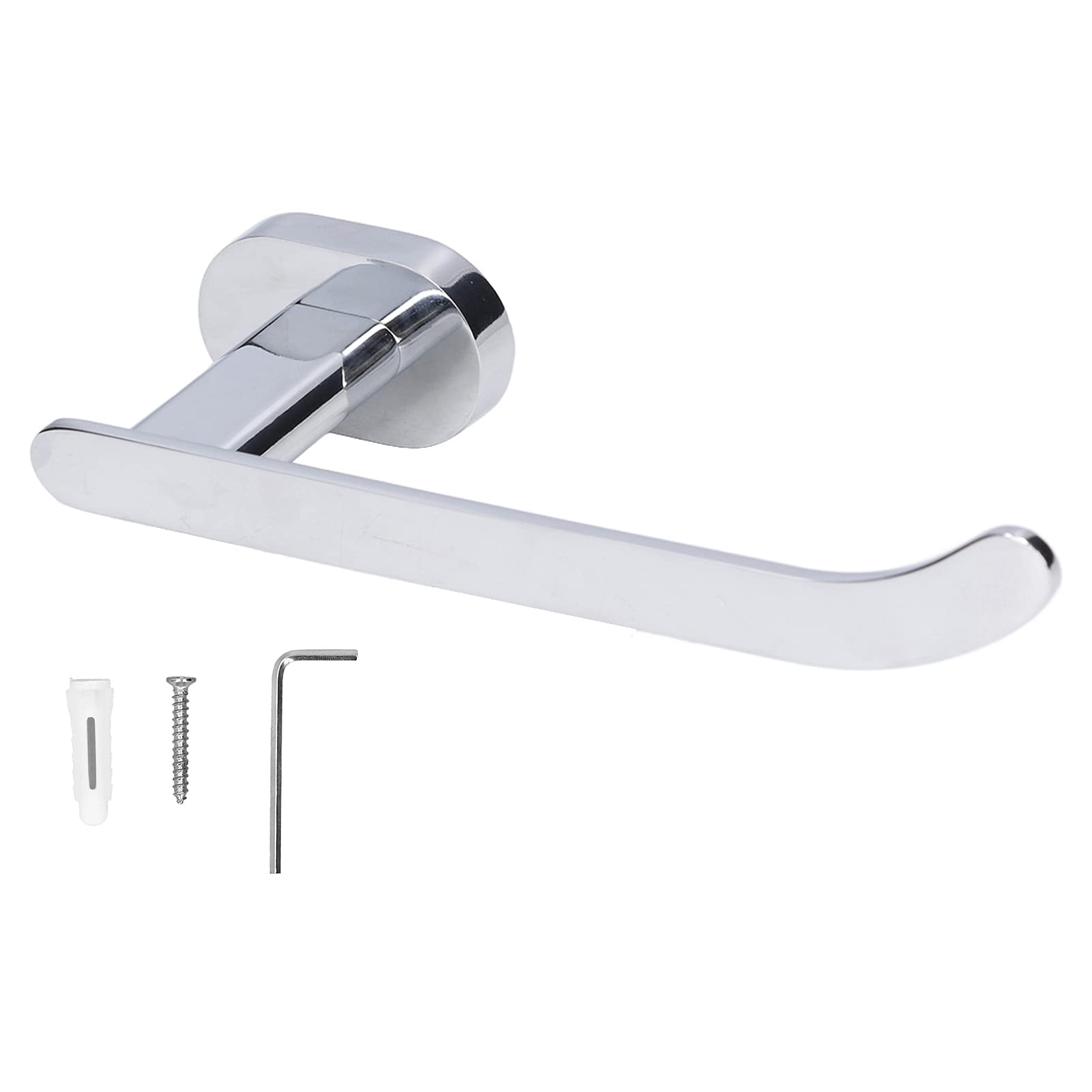 Sturdy Wall Mounted Toilet Paper Holder - Heavy Duty Bathroom Tissue Roll Dispenser for Home, Hotel & Spa - Perfect for Toilet, Bathroom & Kitchen Use