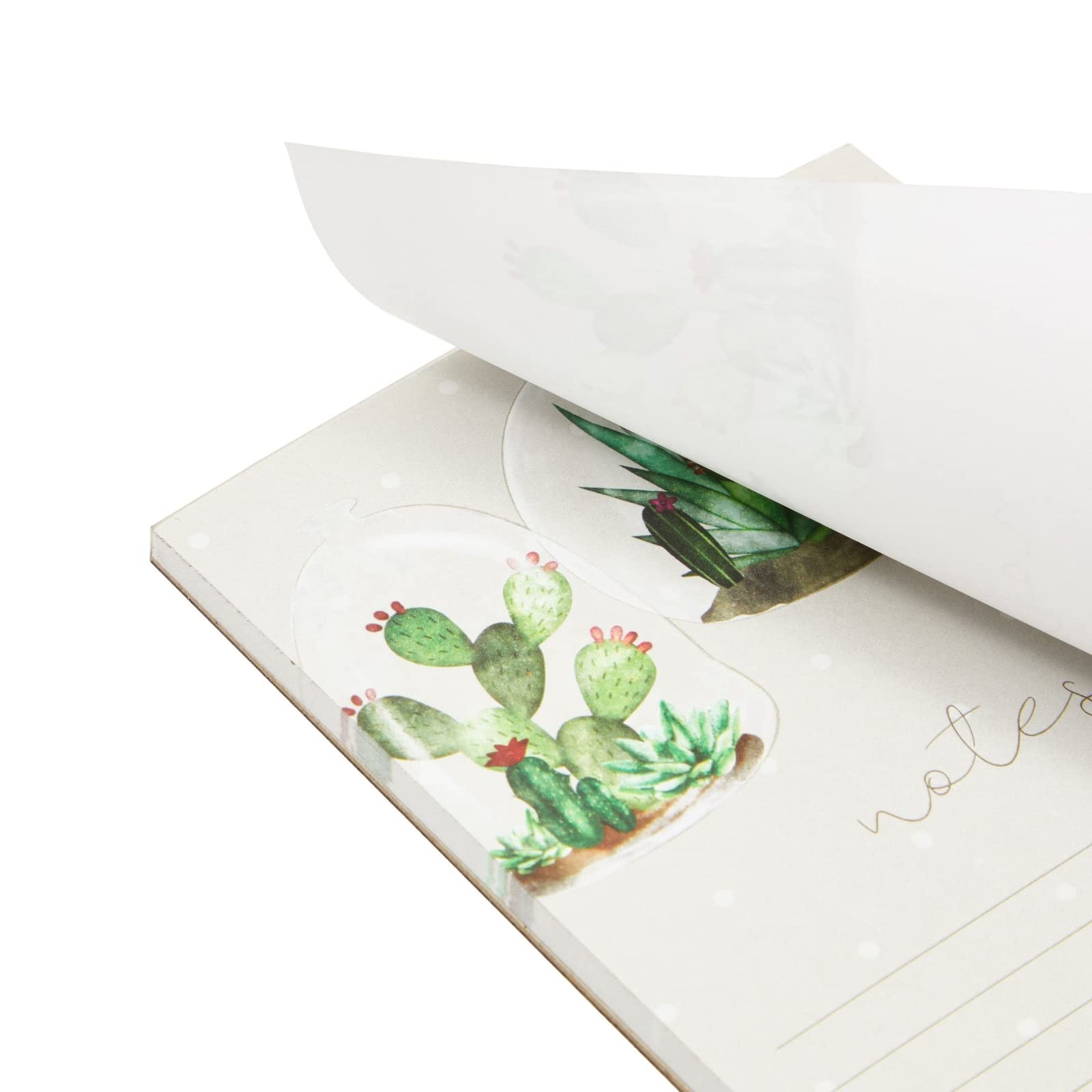 12-Pack Magnetic Notepads for Refrigerator - 3.5x9 Inch Succulent Design Sticky Notes with Full Magnetic Back for Grocery Lists, To-Do Lists & Appointment Reminders - Perfect for Kitchen, Office, Locker & Filing Cabinet Organization