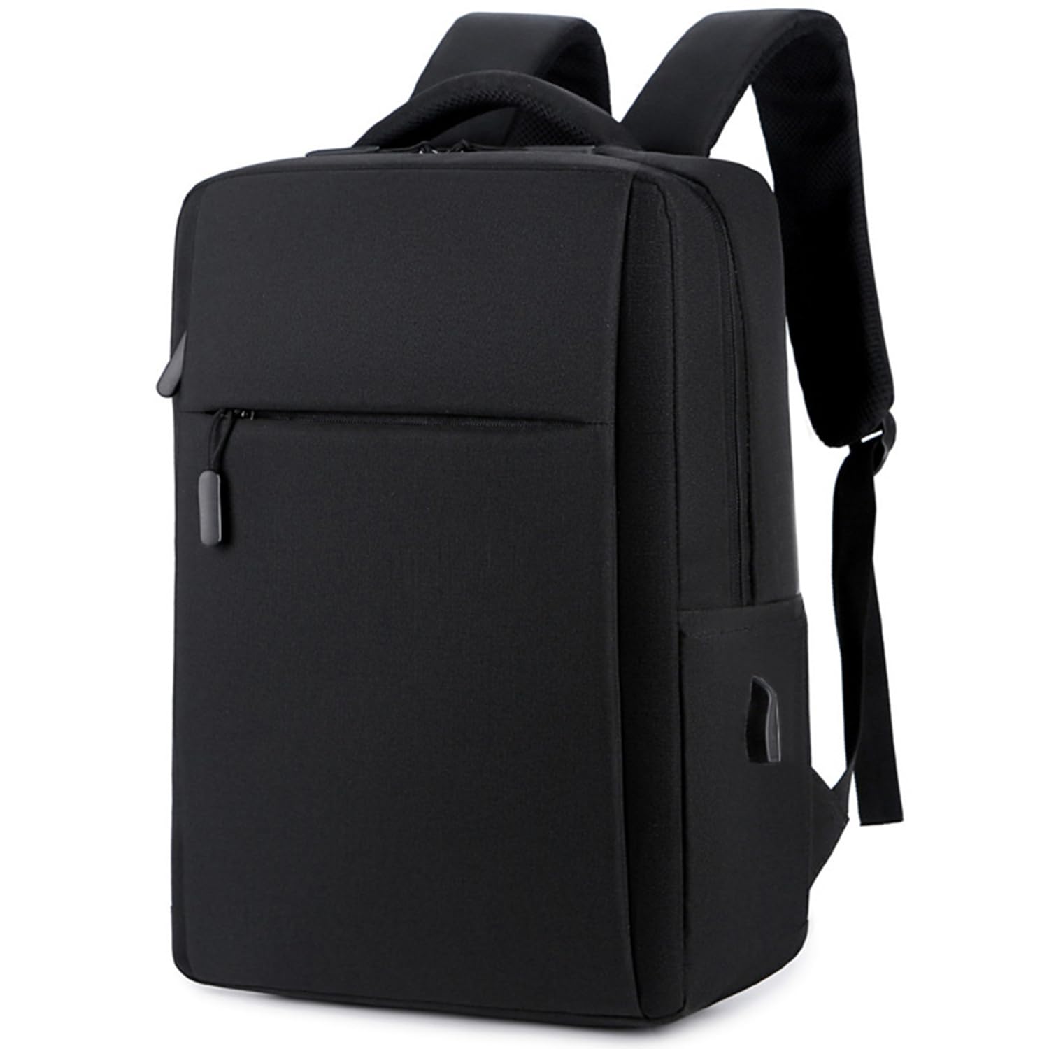 Kommodum Laptop Backpack with USB Charging Port - Waterproof Computer Bag for 15.6 Inch Notebook, Travel, Work & School - Durable Laptop Case for Business Commute & College Students