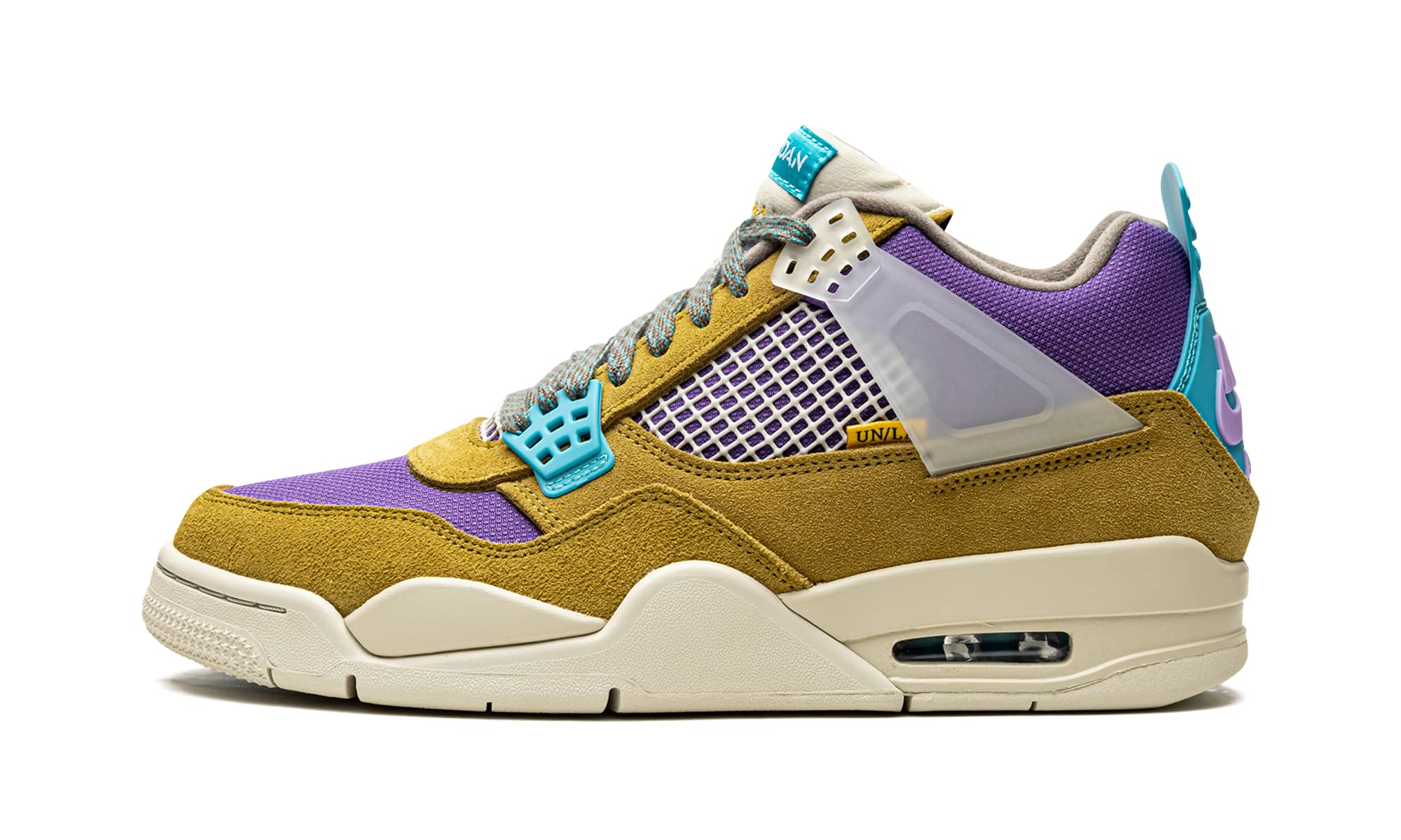 Air Jordan 4 Retro SP DJ5718-300 Union 30th Anniversary - Men's Size 7.5 Desert Moss Sneakers | Basketball Shoes for Men, Casual Streetwear & Collectible Fashion