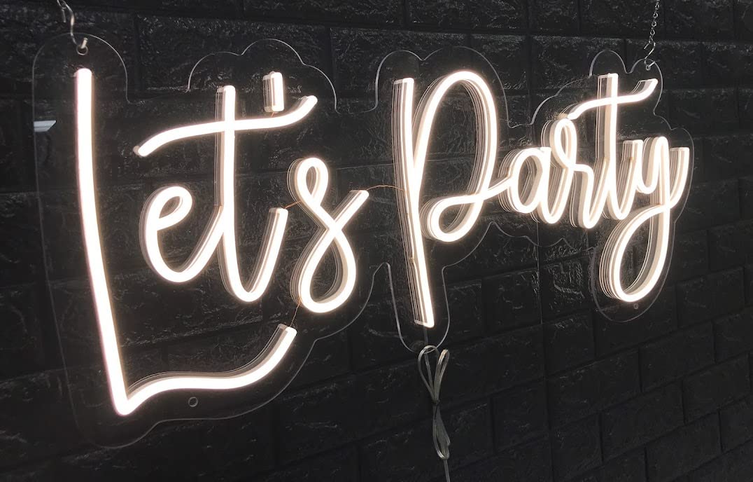 Custom LED Neon Sign for Parties & Events - USA Made - Perfect for Home, Bar, Wedding & Birthday Decor