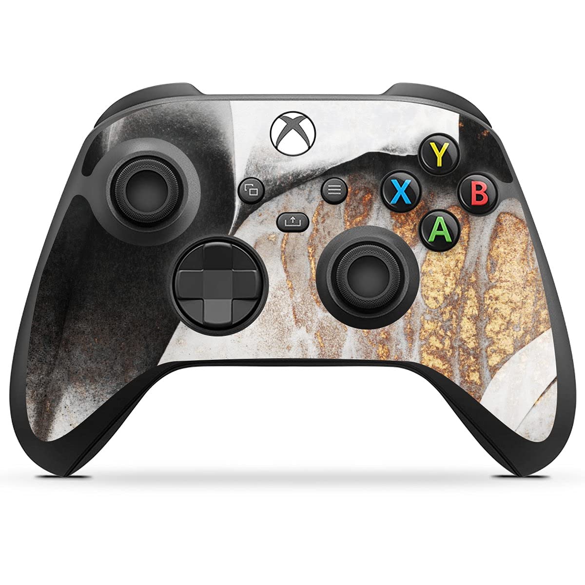 Premium Gold Abstract Skin Sticker for Microsoft Xbox Series X Controller - Trendy Design for Gaming & Protection | Perfect for Gaming Enthusiasts & Customization Lovers