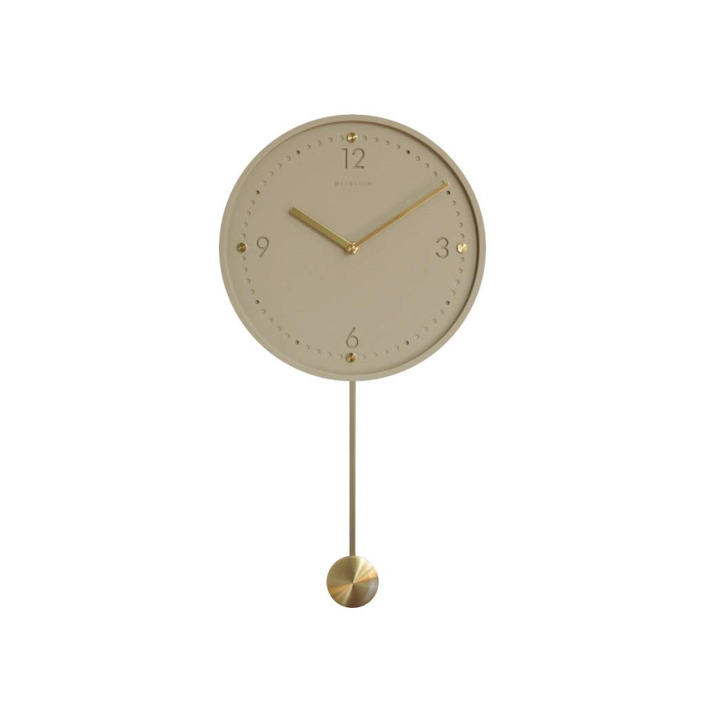Maple Leaf Wall Clock - Nordic Style Silent Wall Clock for Living Room, Modern Minimalist Home Decor, Creative Personality Wall Art, Light Luxury Design | Perfect for Living Room, Bedroom, Office & Home Decor