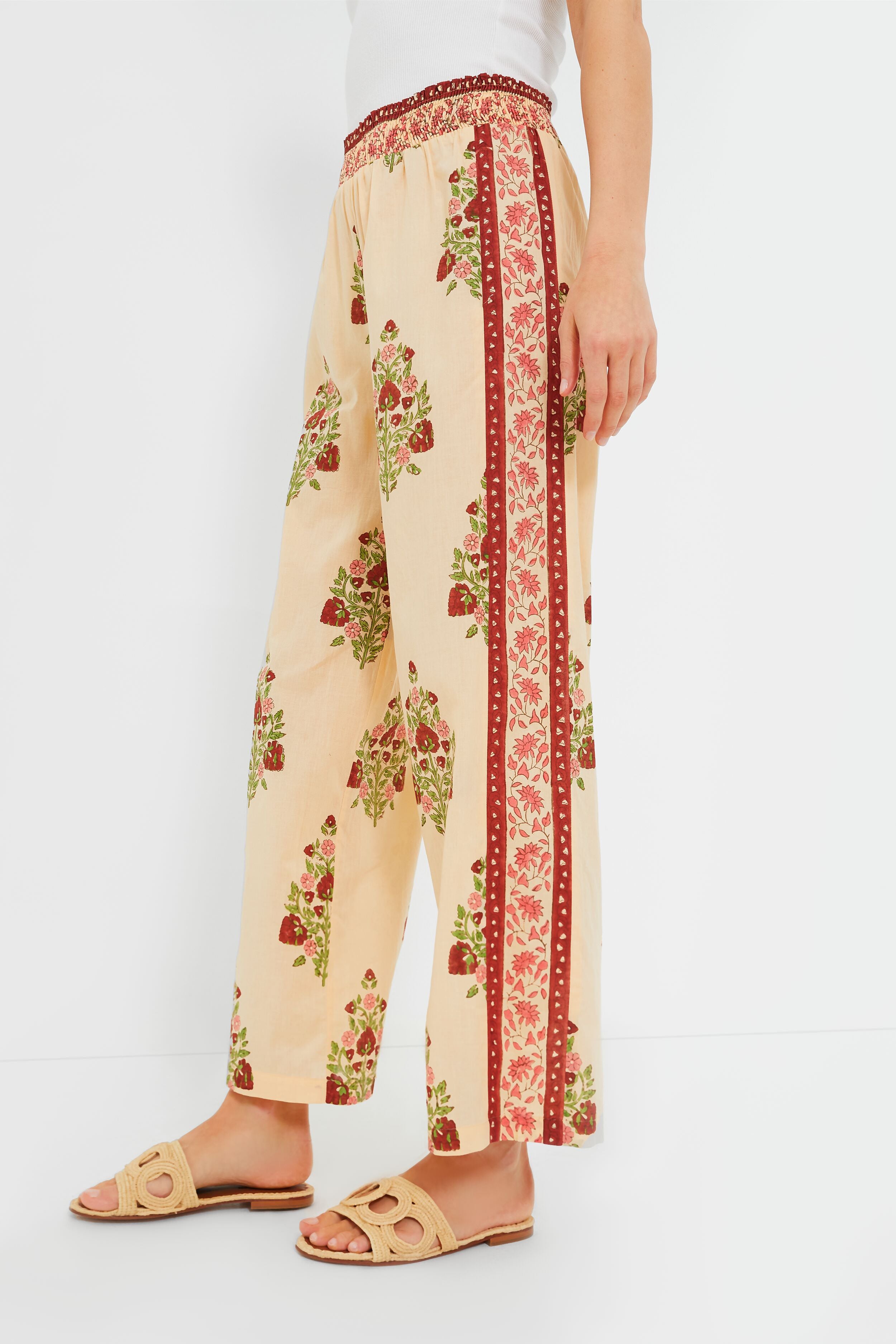 Jolie Pant Blush Chandelier - Elegant Floral Lace Underwear for Women | Perfect for Weddings, Date Nights & Special Occasions