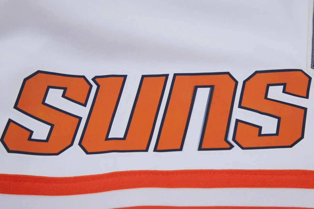 Pro Standard Phoenix Suns Logo Pro Team Basketball Shorts for Men - White (BPS351939) | Perfect for NBA Games, Workouts & Casual Wear