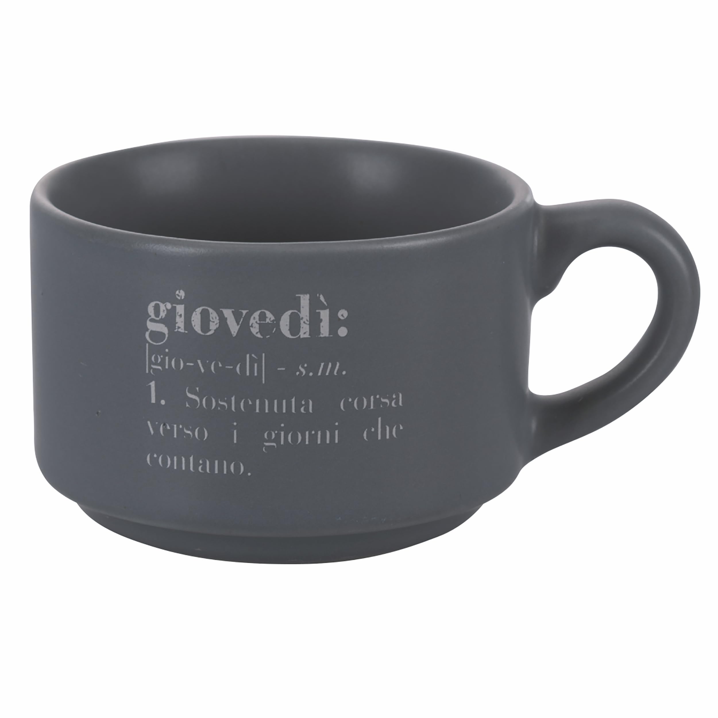 Villa d'Este Home Tivoli Porcelain Coffee Cup Set - 6 Pieces 90ml with Stand | Elegant Espresso Cups for Home, Cafe & Restaurant Use | Perfect for Entertaining Guests & Daily Coffee Rituals