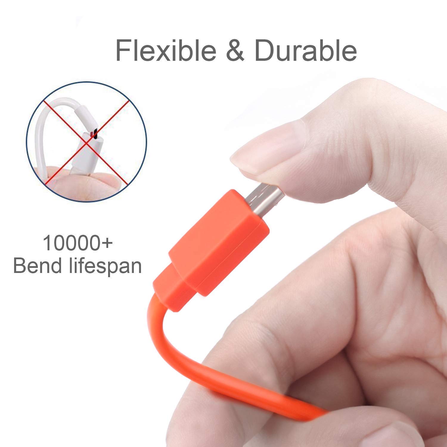 Premium Micro USB Charging Cable - Fast Charging & Durable Cord Compatible with JBL Wireless Speakers | Perfect for Home, Office & Travel Use