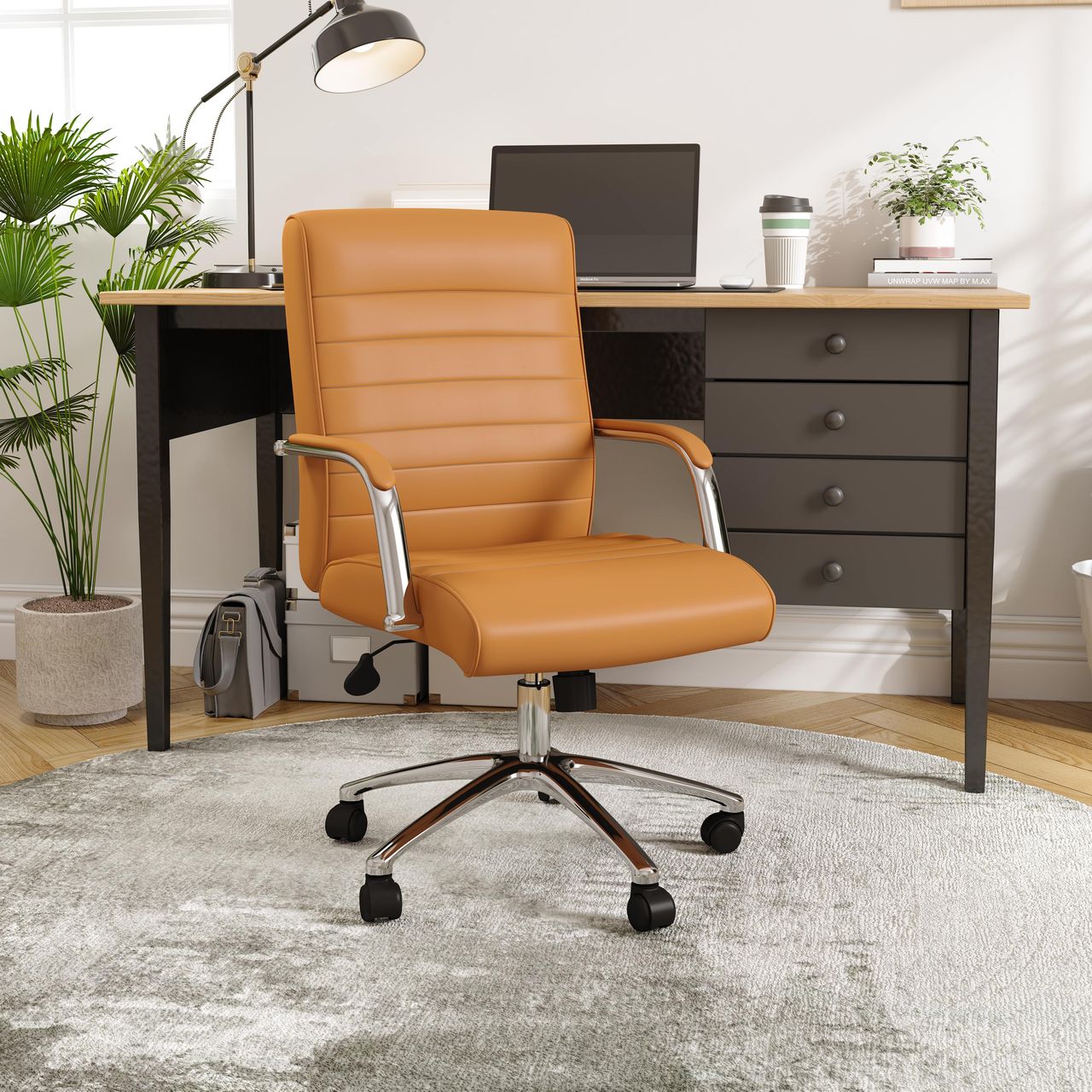 Premium Boss Modern Executive Conference Chair [B696] - Ergonomic Office Chair for Professional Meetings & Corporate Settings