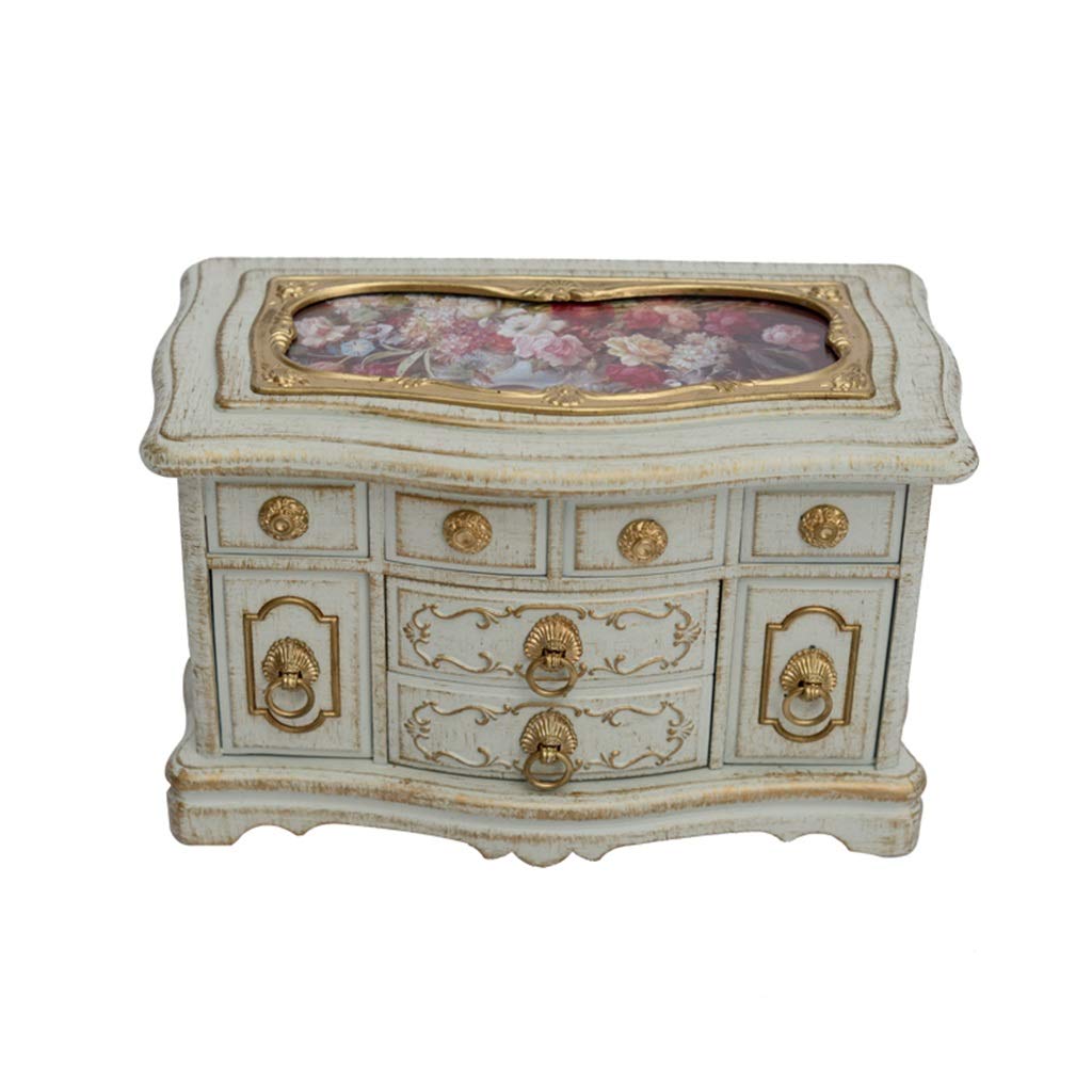 Antique Vintage Music Box with Ballerina - Creative Musical Jewelry Box for Room Decor, Birthday Gifts & Collectibles (Castle in The Sky Design) - Perfect for Bedroom Decor, Wedding Favors & Special Occasion Gifts