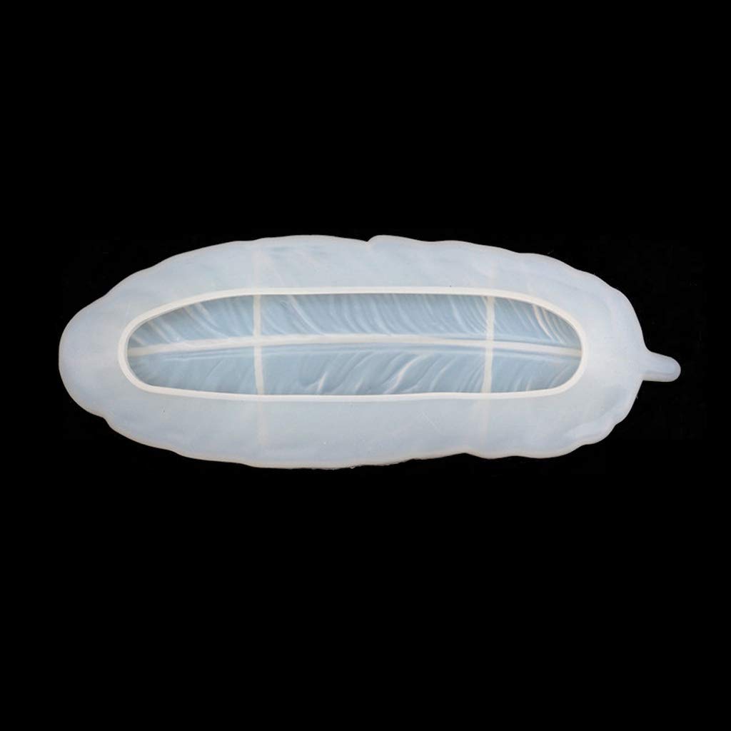 MAOSUO Angel Wing Tray Silicone Jewelry Resin Mold - Large Feather Dishes Plate for DIY Resin Casting, Jewelry Making & Art Crafts - Perfect for Home Decor, Gift Making & Creative Projects