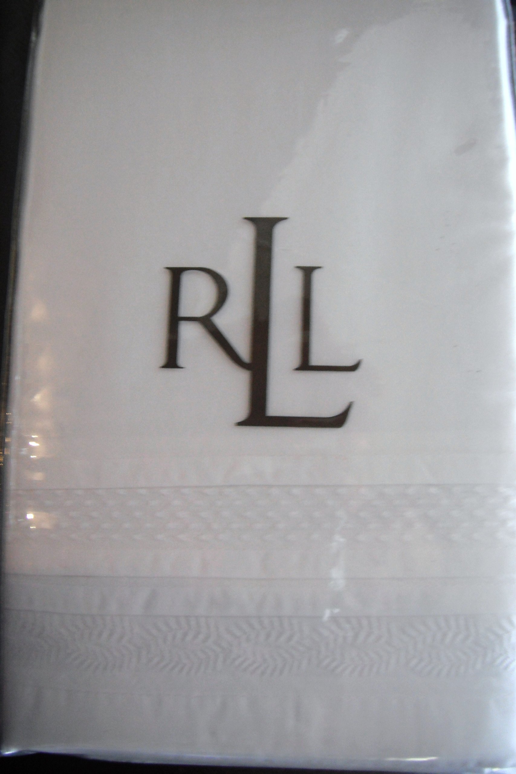 Ralph Lauren Rutherford Park White Embroidered Lace Standard Pillowcases (Set of 2) - Luxury Bedding for Master Bedroom, Guest Room & Hotel Decor