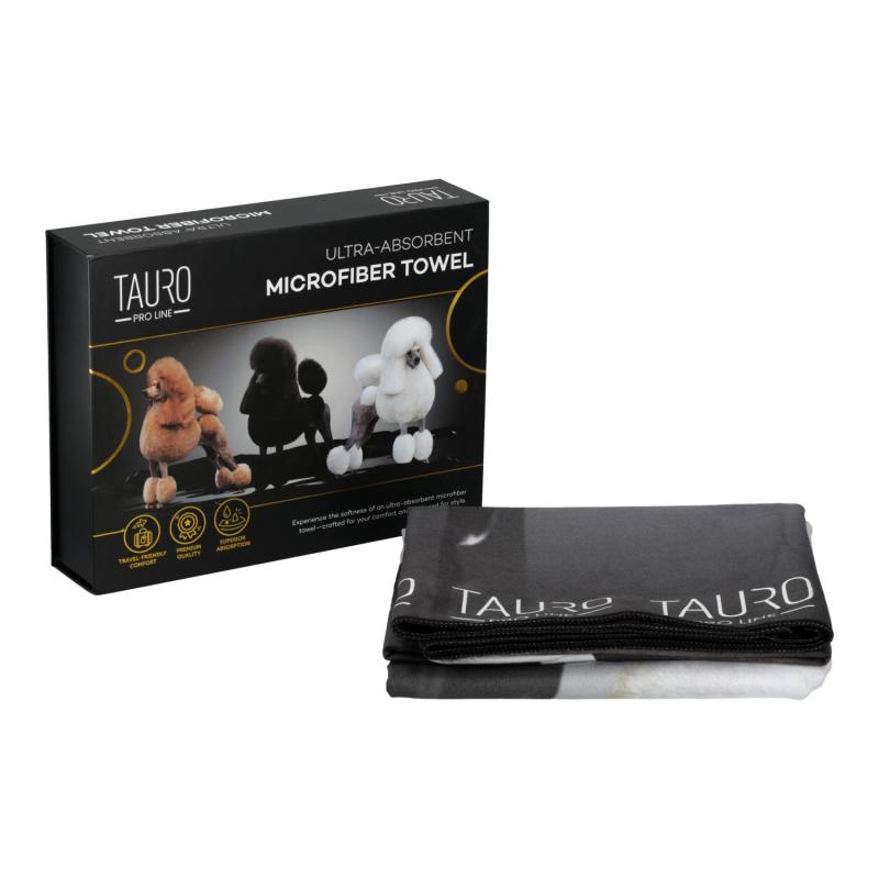 Tauro Pro Line Microfiber Towel - Ultra Absorbent, Quick Drying, 31.5x63 Inches - Perfect for Gym, Sports, Travel & Home Use