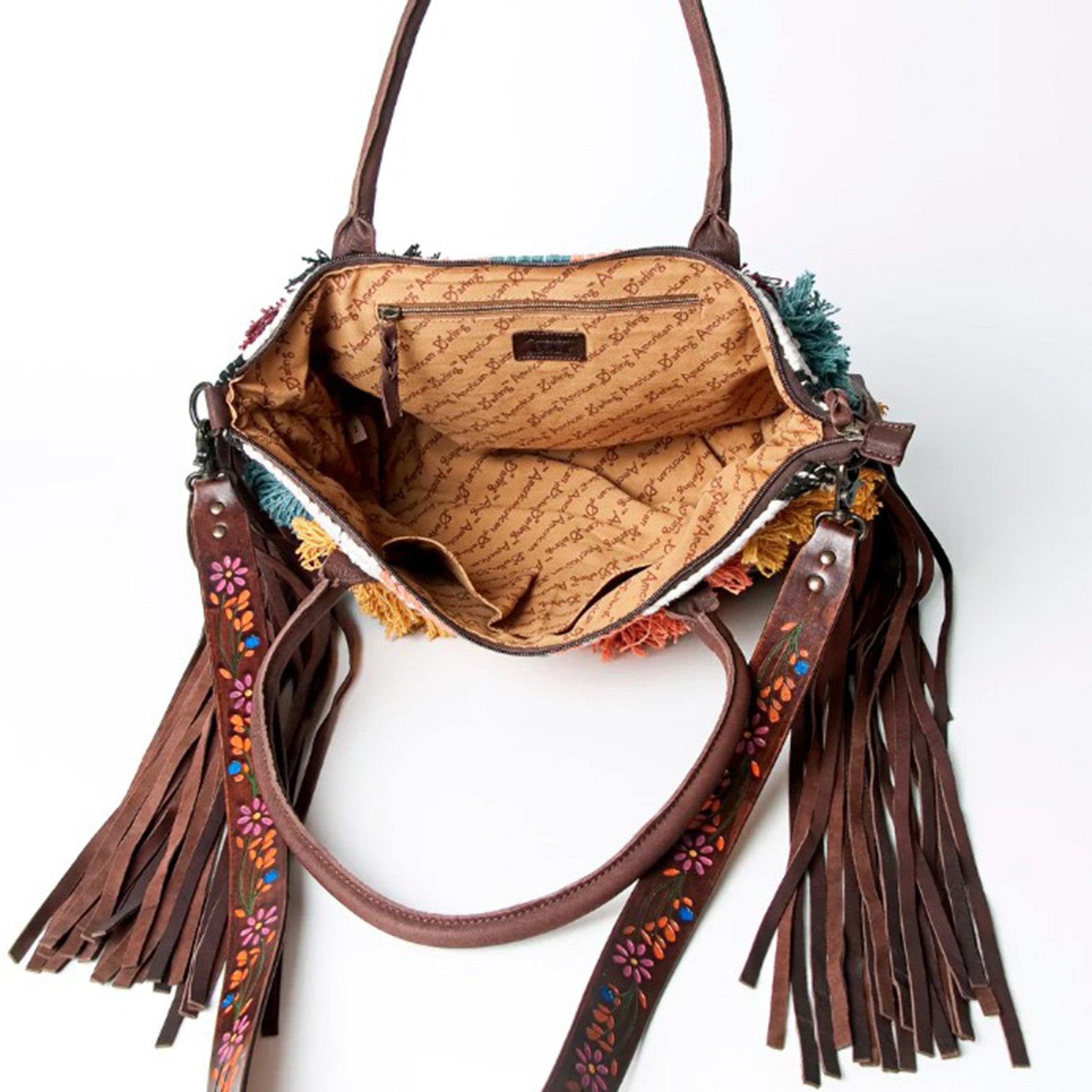 American Darling Shaggy Saddle Blanket Crossbody Bag - Stylish Boho Shoulder Purse for Women, Perfect for Music Festivals & Casual Outings