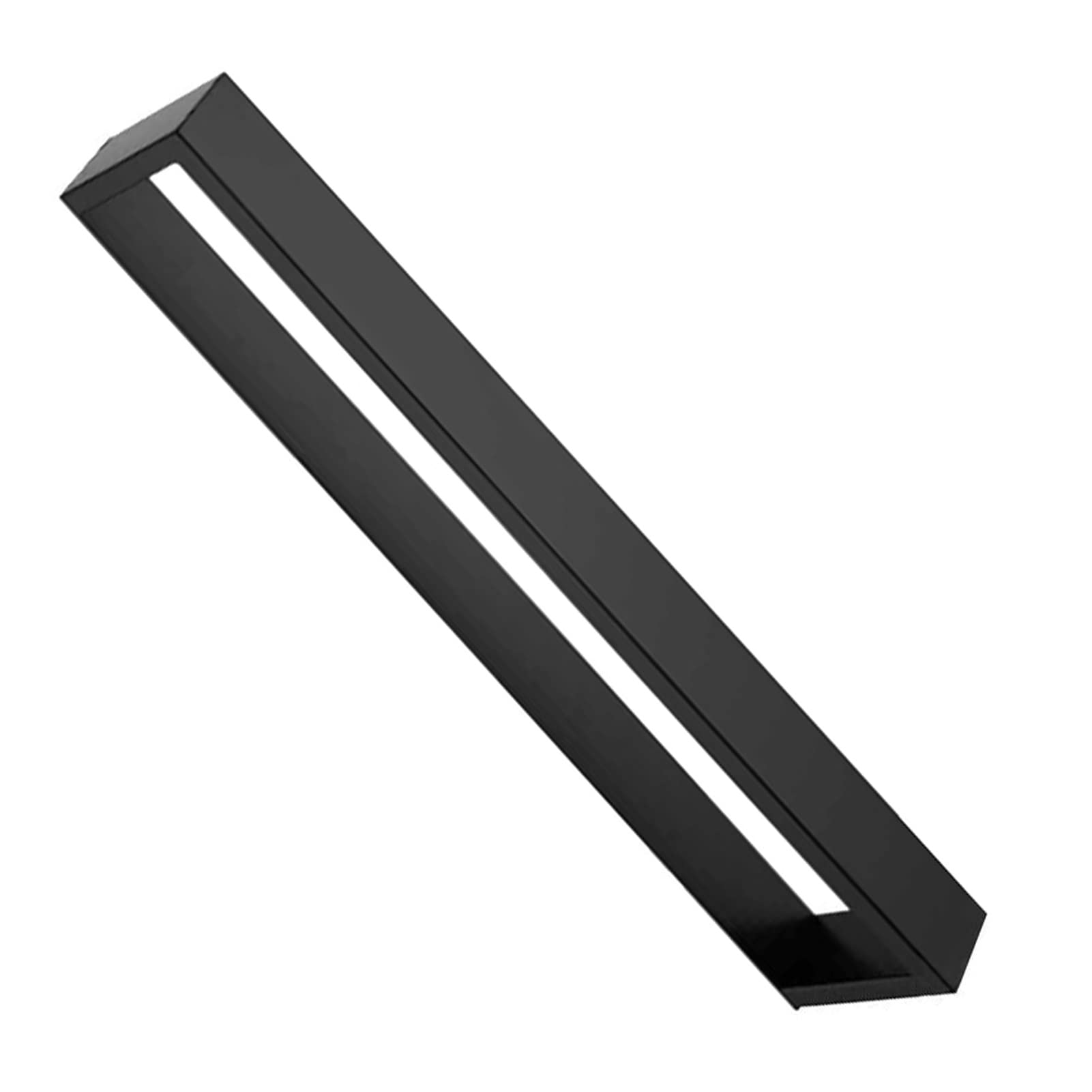 40cm Stainless Steel Towel Rack - Wall Mounted Self-Adhesive Bathroom Organizer for Face & Hand Towels - Durable Kitchen & Bathroom Storage Solution (Black) - Perfect for Small Spaces, Apartments & Modern Home Decor