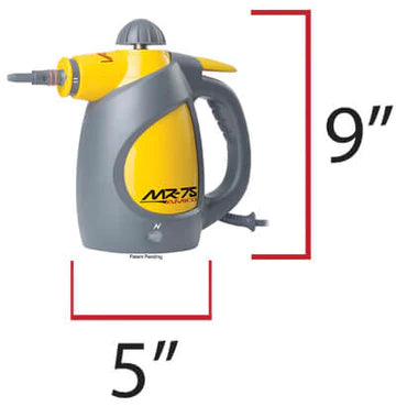 Vapamore MR-75 Amico Portable Handheld Steam Cleaner for Home Use - Perfect for Cleaning Floors, Upholstery, Tiles, and Kitchen Appliances