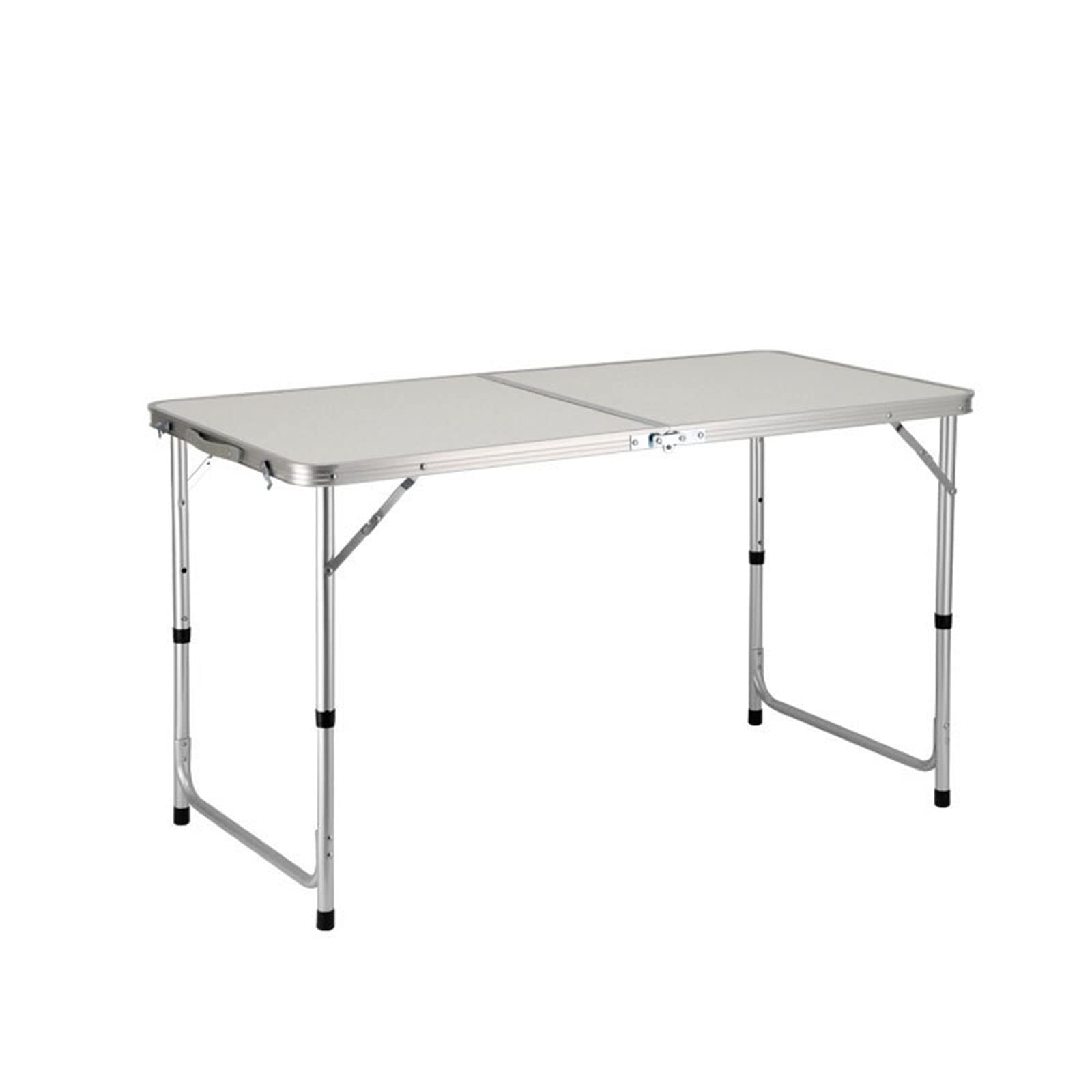 Portable Aluminum Alloy Folding Table - Multifunctional Lift & Storage Design for Outdoor BBQ, Camping, Picnic & Night Market Stall Use