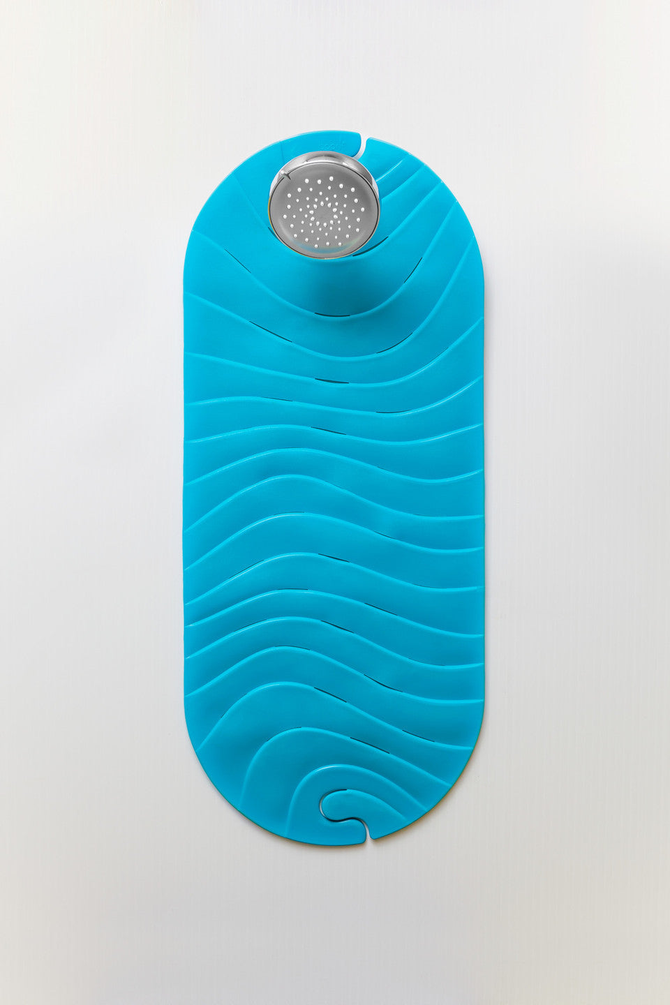 Boon Ripple Bath Mat for Baby - Non-Slip, Soft & Comfortable Bathtub Mat in Blue - Perfect for Infant & Toddler Bath Time Safety