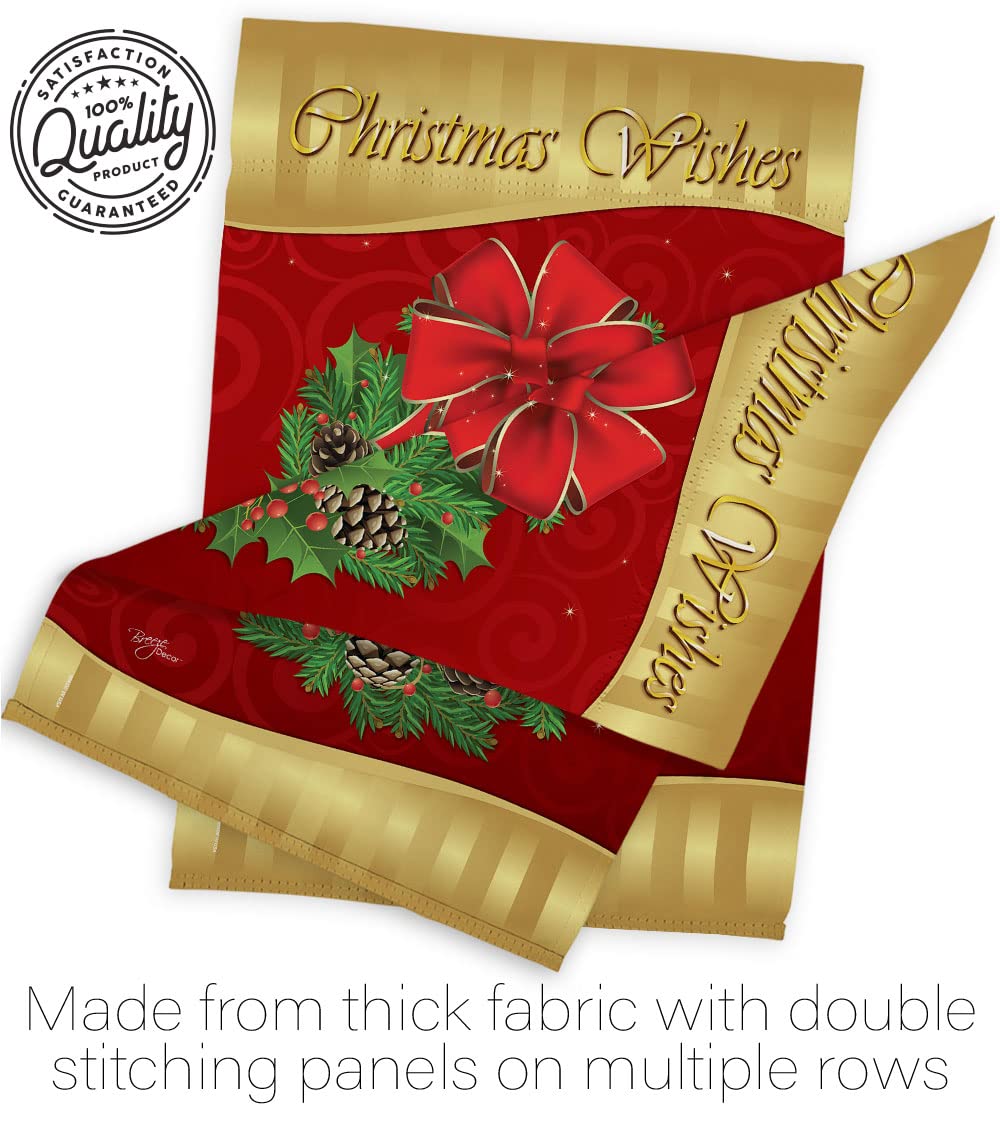 Winter Christmas House Flag Set 28