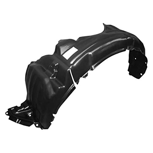 Replacement Splash Shield Fender Liner Front Driver Left Side LH Hand Compatible with Toyota Echo 2000-2005 - Durable Protection Against Road Debris & Water Splashes for Daily Commuting & Off-Road Driving