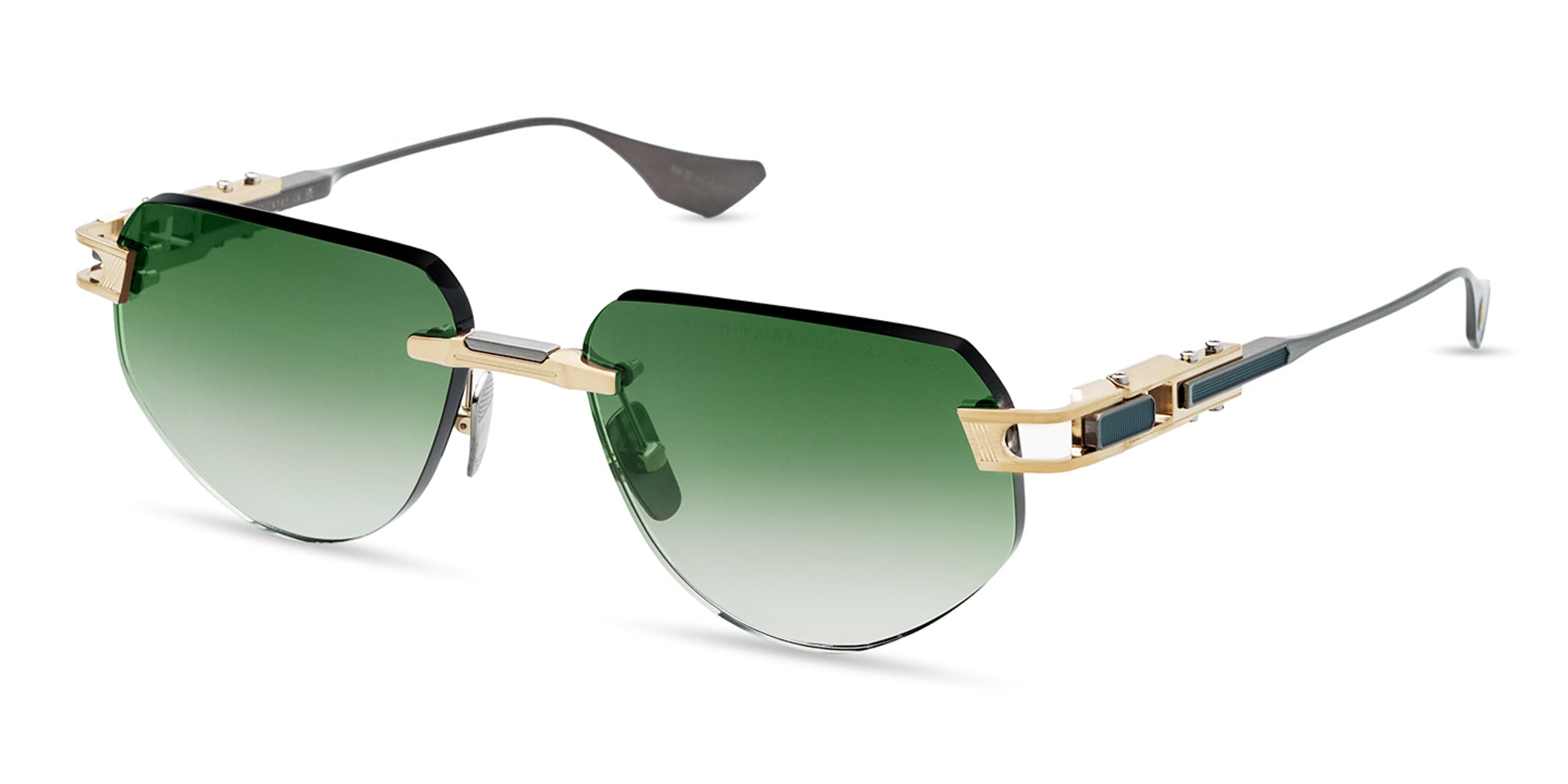 Dita Grand Imperyn DTS164 Sunglasses - Premium Polarized UV Protection Aviator Sunglasses for Men & Women - Perfect for Driving, Travel, and Outdoor Activities