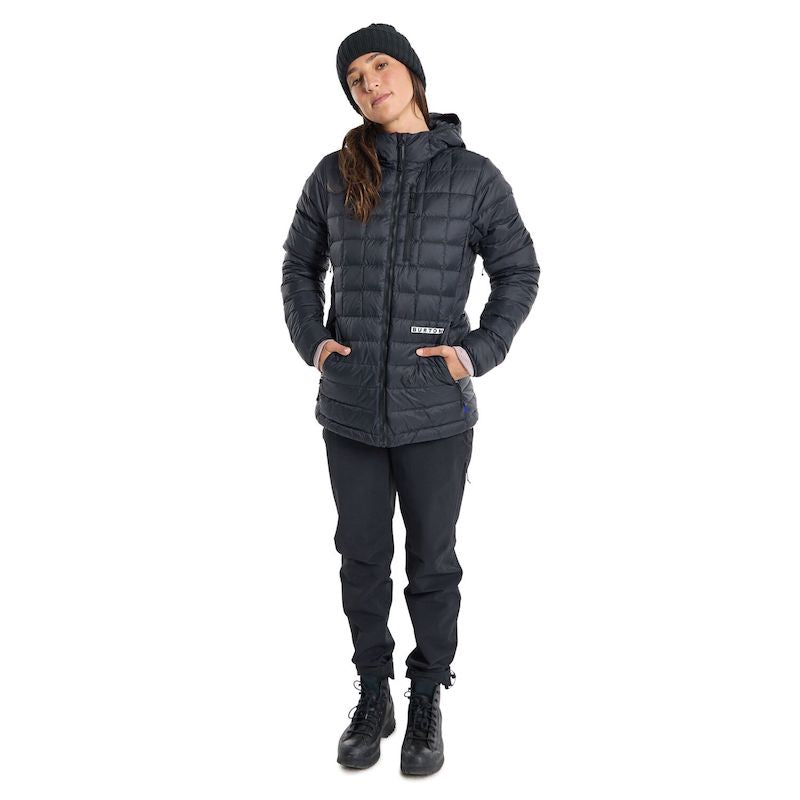 Burton Women's Mid Heat Hooded Down Insulated Winter Jacket - Warm Waterproof Puffer Coat for Skiing, Snowboarding & Outdoor Activities