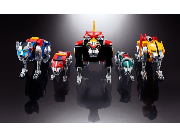 Bandai Soul of Chogokin GX-71 Voltron (GoLion) Die-Cast Metal Action Figure - Collector's Edition for Anime Fans & Display