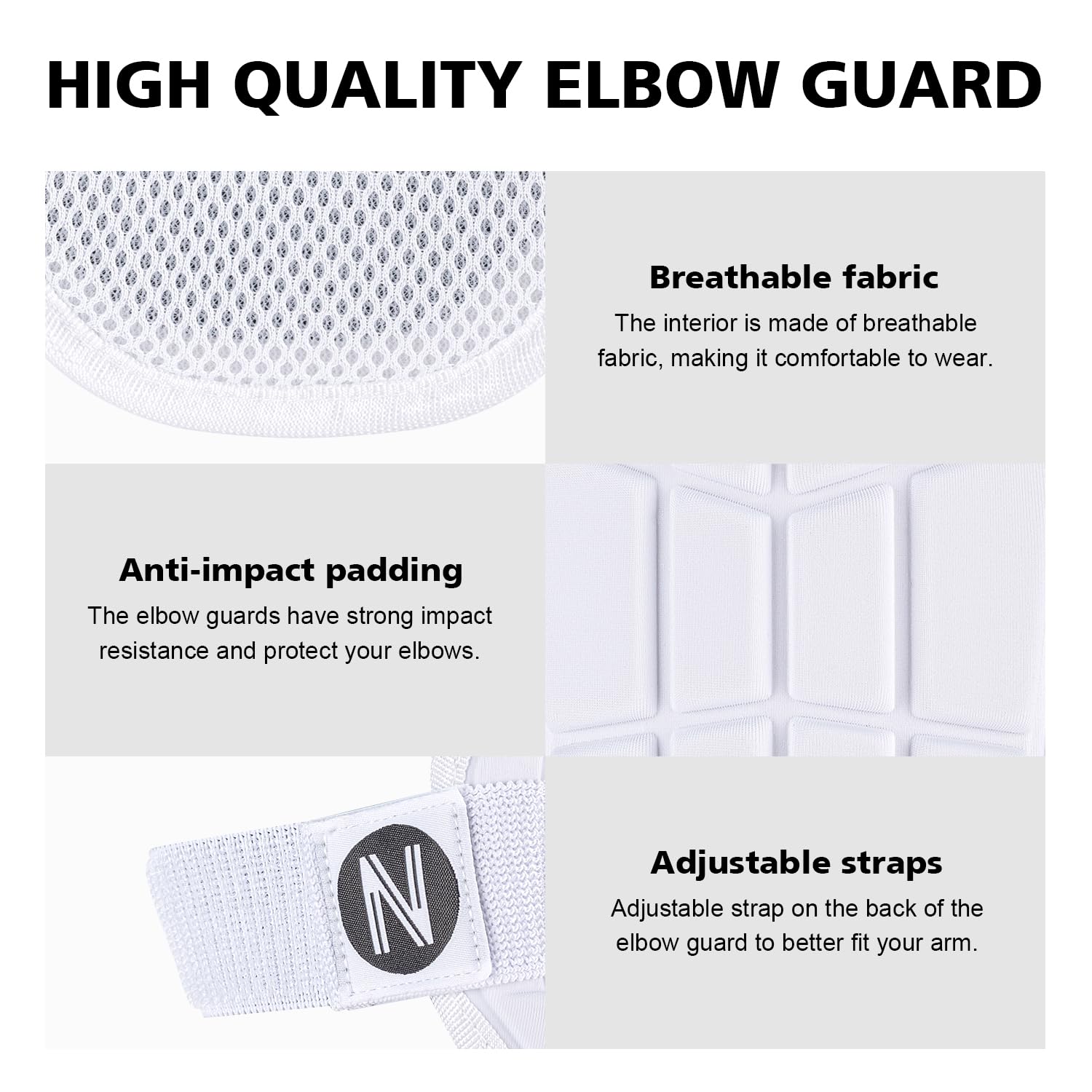 Baseball Elbow Guard for Youth & Adult - Protective Elbow Pads for Baseball & Softball Players - Perfect for Batting Practice & Game Play