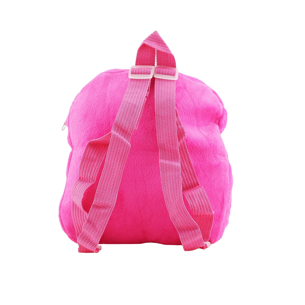 3D Mini Plush Unicorn Backpack in Fuchsia - Cute School Bag for Kids & Teens, Perfect for School, Travel, and Daily Use