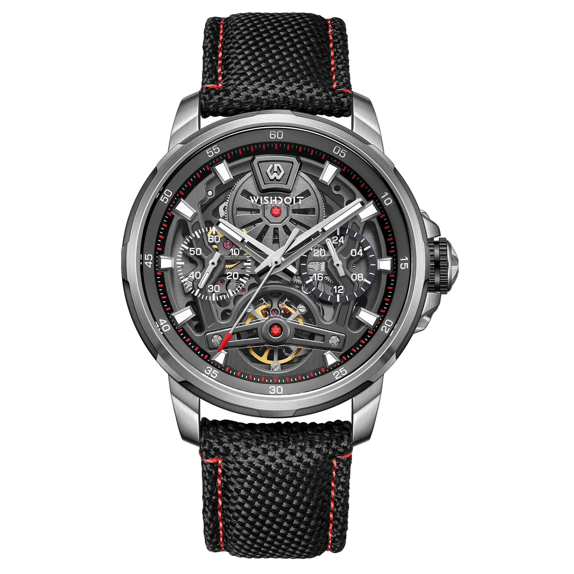 THE ARISTOS 5ATM Waterproof Automatic Men's Watch with 5 Handles - Round Dial Design for Swimming, Diving & Everyday Wear