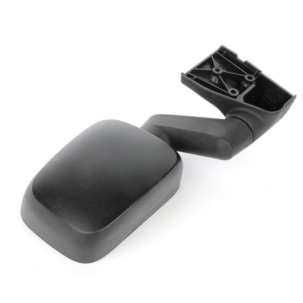 2003-2006 Jeep Wrangler TJ Left Side Exterior Driver Mirror - Manual Adjustment & Folding Replacement Part for Off-Roading & Daily Driving