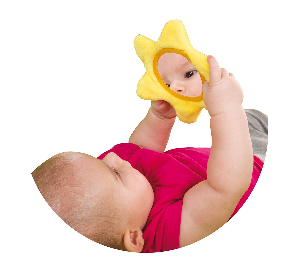 Smoby 110216 Cotoons Play Mat for Babies & Toddlers - Pink, Soft & Safe Activity Gym for Early Learning & Development - Perfect for Nursery, Playroom & Daycare Use