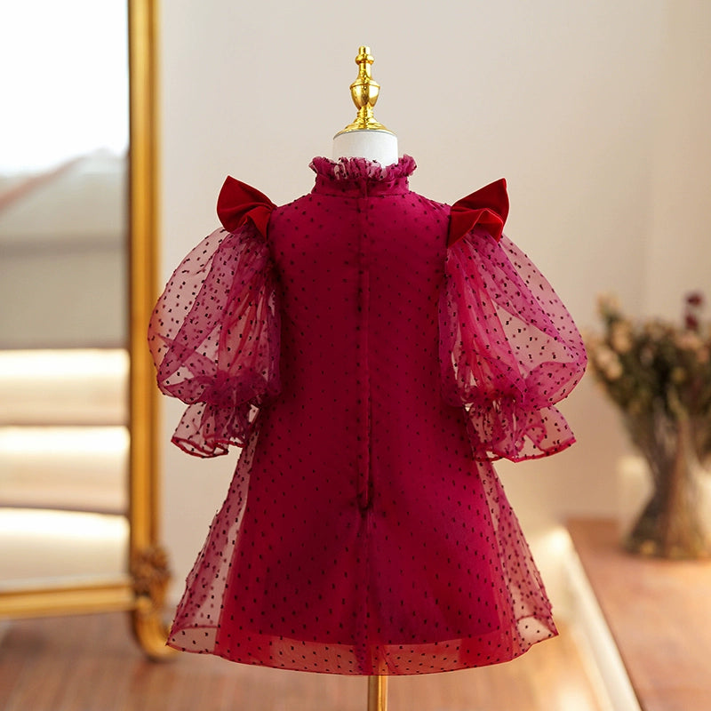 Adorable Christmas Baby Girl Dress - Toddler Pageant & Birthday Party Princess Gown for Holiday Photos & Special Occasions