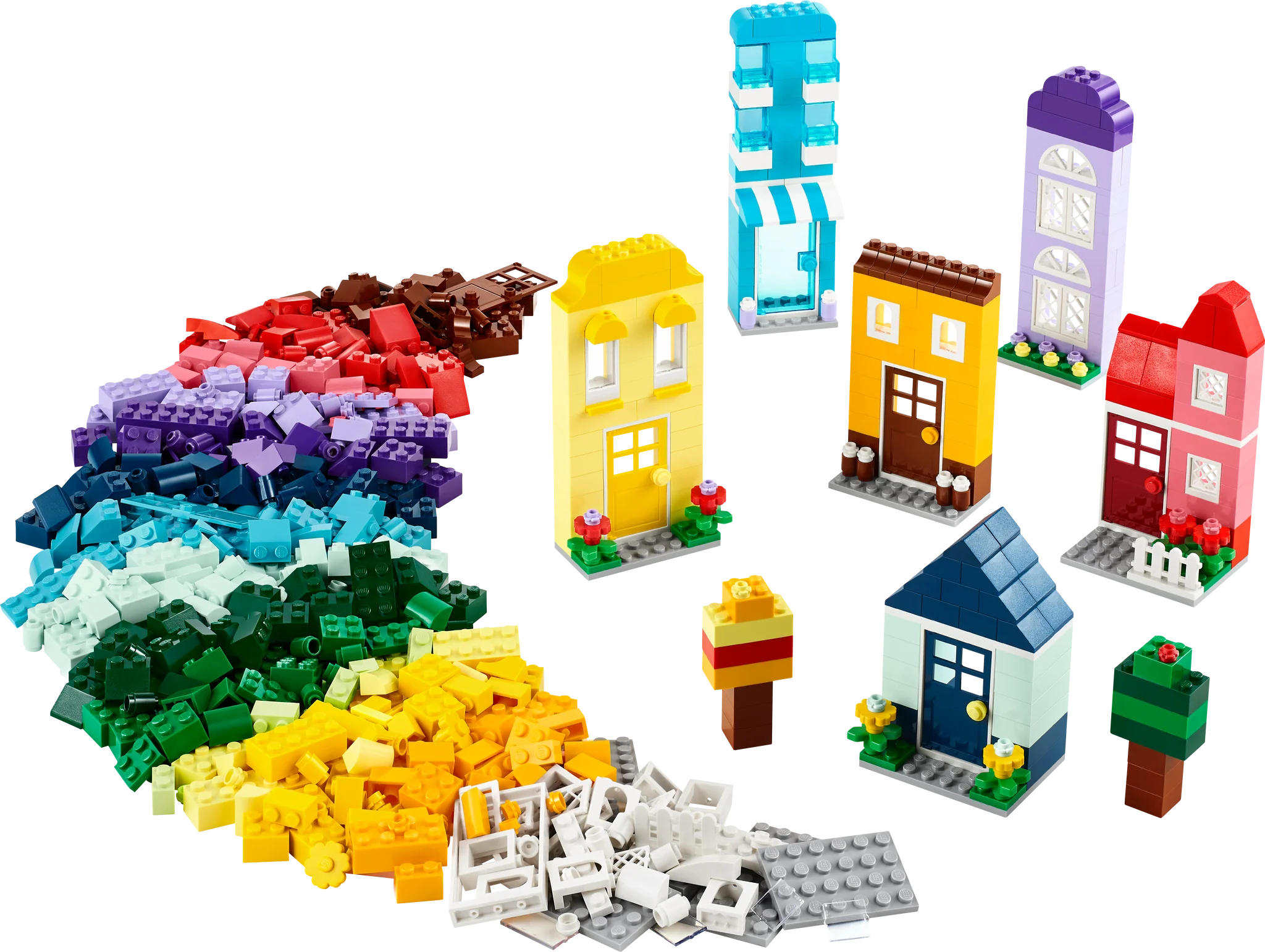 LEGO® Classic Creative Houses Building Kit - 11008 Pieces for Kids & Adults - Perfect for Home Decor, DIY Projects & Creative Play