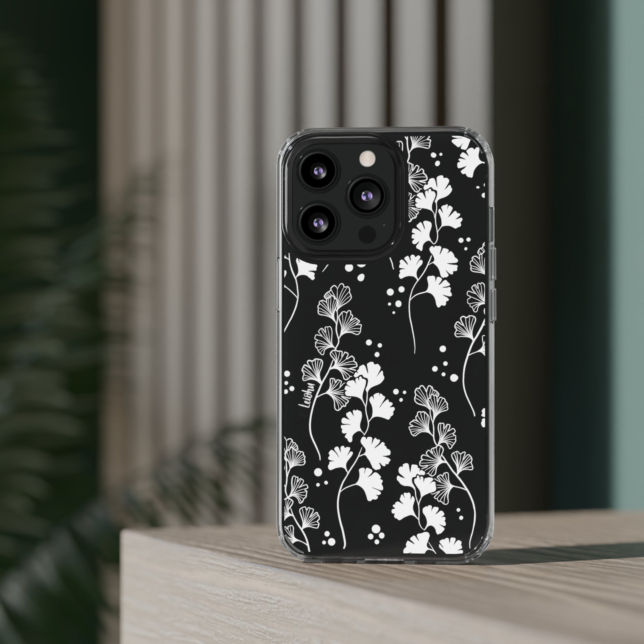 Groovy 'Iwa'iwa Clear Phone Case - Slim Protective Cover for iPhone & Samsung | Trendy Aesthetic Design for Everyday Use & Travel