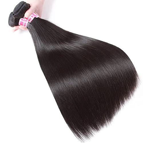 Premium 10A Brazilian Virgin Human Hair Bundles - 3 Pack (18